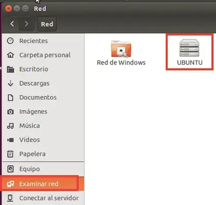 Examinar red en Ubuntu Linux