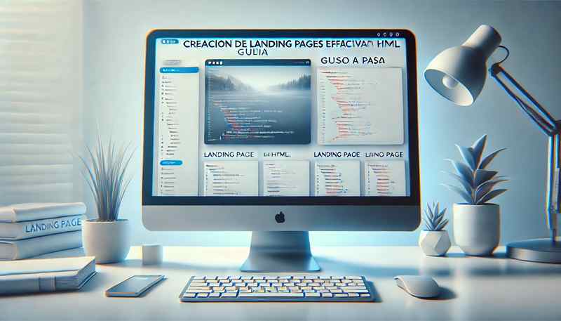 Imagen para el artículo Creación de Landing Pages Efectivas con HTML: Guía Paso a Paso