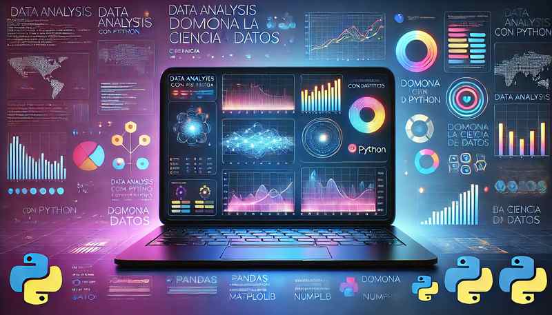 Imagen para el artículo Data Analysis con Python: Domina la Ciencia de Datos