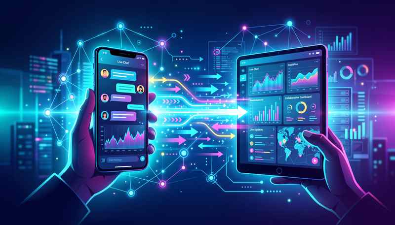 Imagen para el artículo Guía completa de WebSockets para aplicaciones en tiempo real