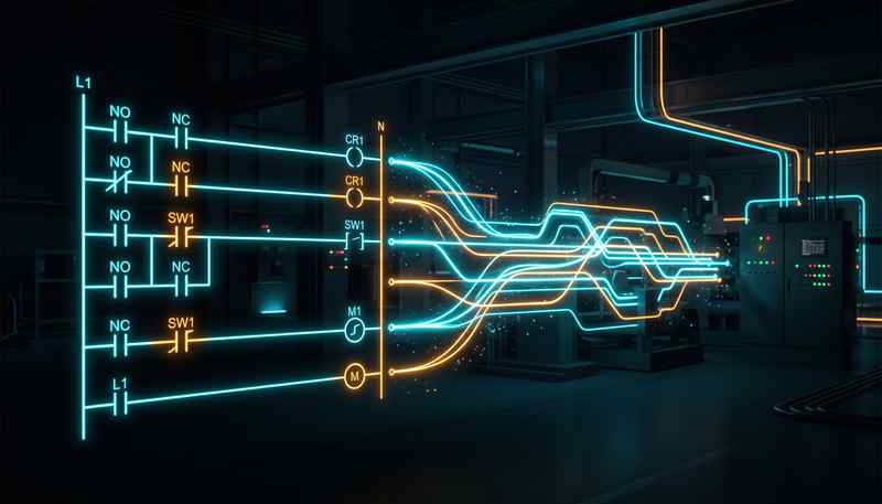 Imagen para el artículo Cómo entender la lógica de escalera en los diagramas Ladder
